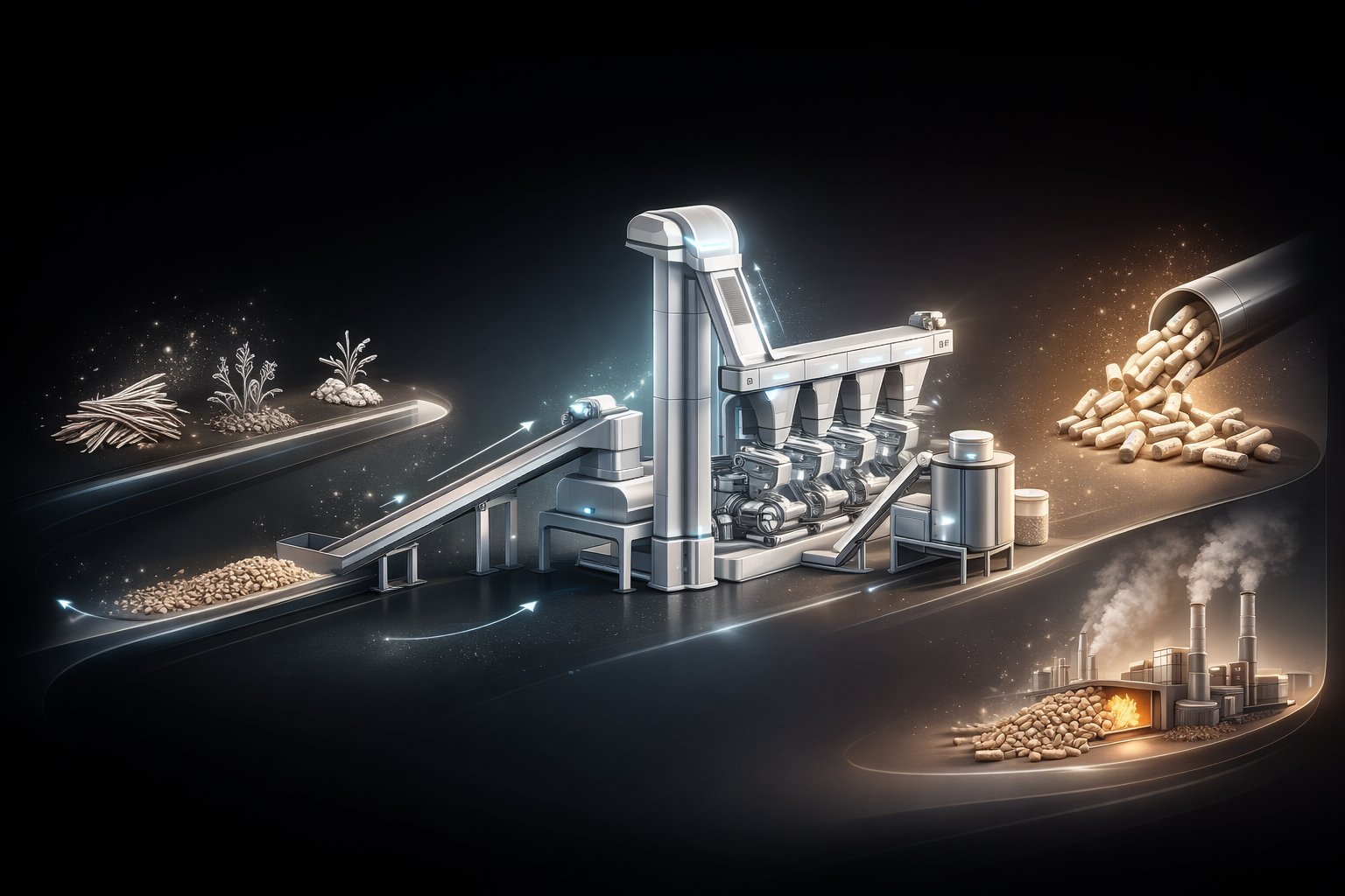 Biomass Process Diagram